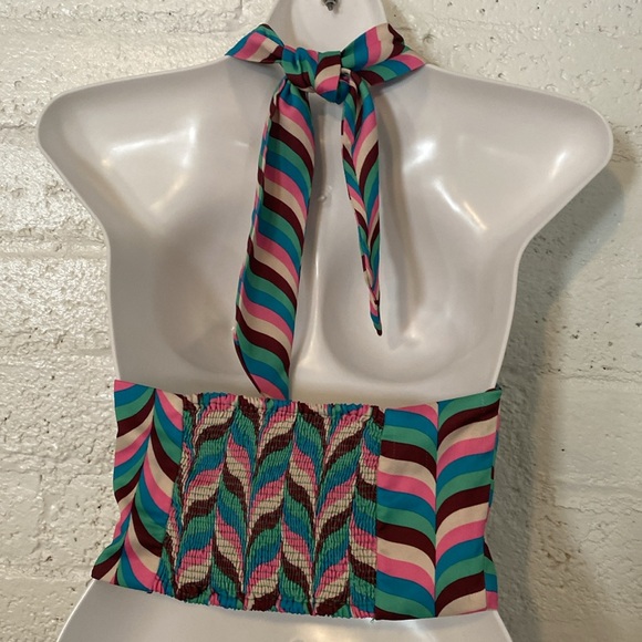 Zara Retro Looking Halter Top, Size Small. - Picture 4 of 6